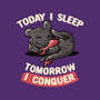 Today I Sleep-none drawstring bag-koalastudio
