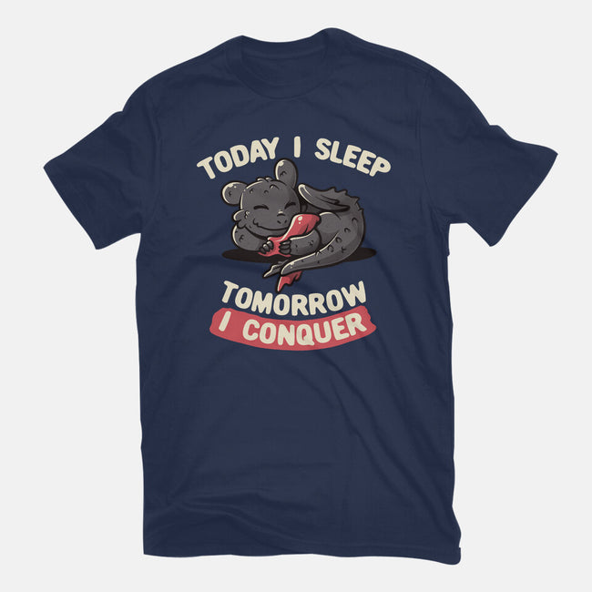 Today I Sleep-unisex basic tee-koalastudio