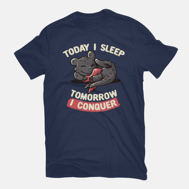 Today I Sleep-mens basic tee-koalastudio