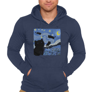 The Starry Cat Night