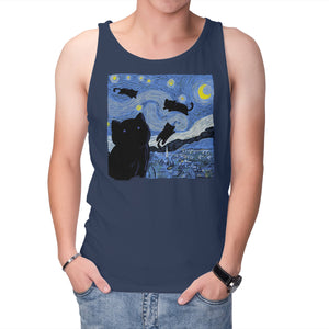 The Starry Cat Night