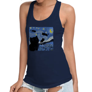 The Starry Cat Night