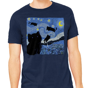 The Starry Cat Night