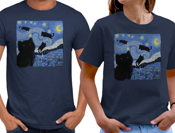 The Starry Cat Night