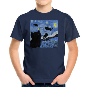 The Starry Cat Night