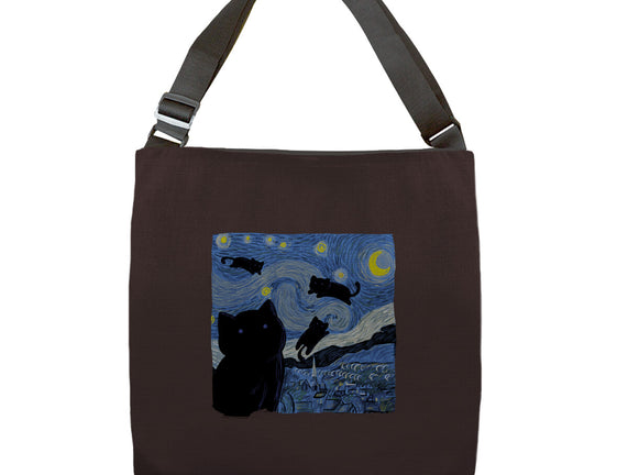 The Starry Cat Night