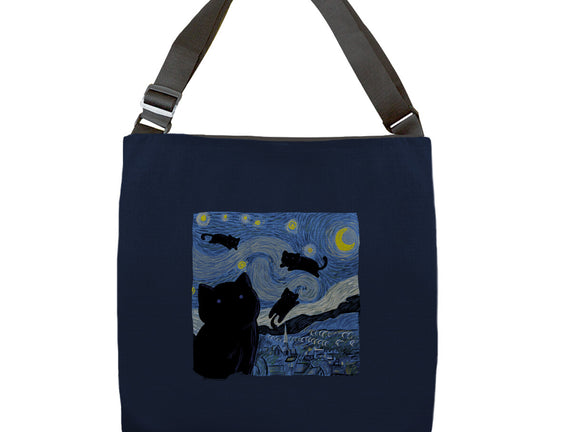 The Starry Cat Night