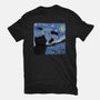 The Starry Cat Night-mens heavyweight tee-tobefonseca