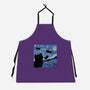 The Starry Cat Night-unisex kitchen apron-tobefonseca