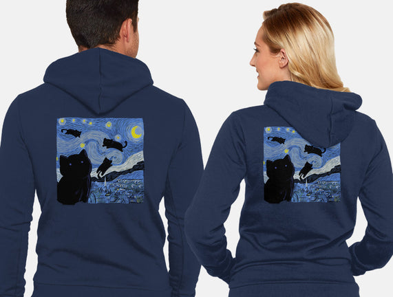 The Starry Cat Night