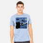 The Starry Cat Night-mens heavyweight tee-tobefonseca