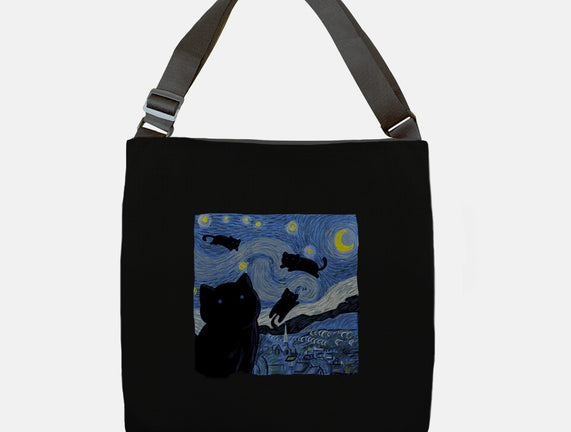 The Starry Cat Night