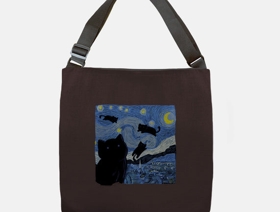 The Starry Cat Night