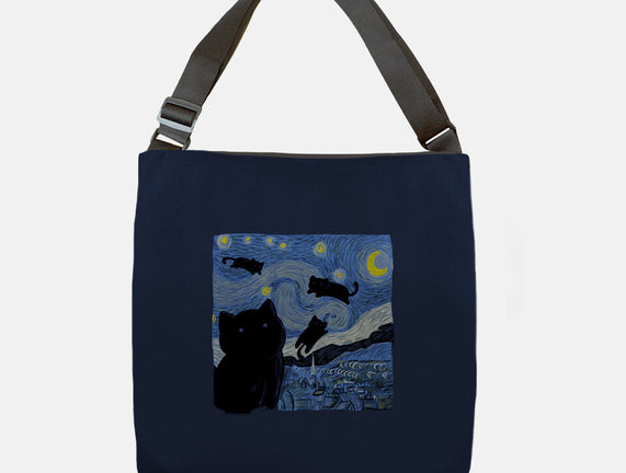 The Starry Cat Night