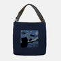 The Starry Cat Night-none adjustable tote-tobefonseca