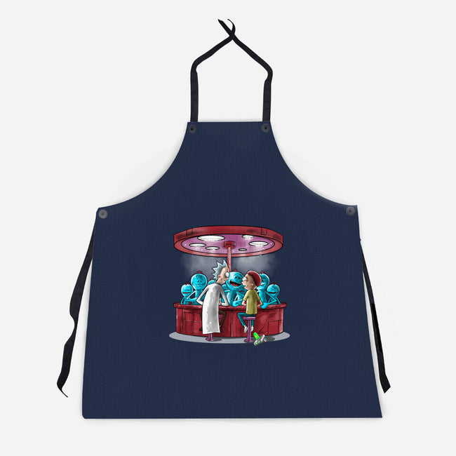 Rickwell-unisex kitchen apron-zascanauta