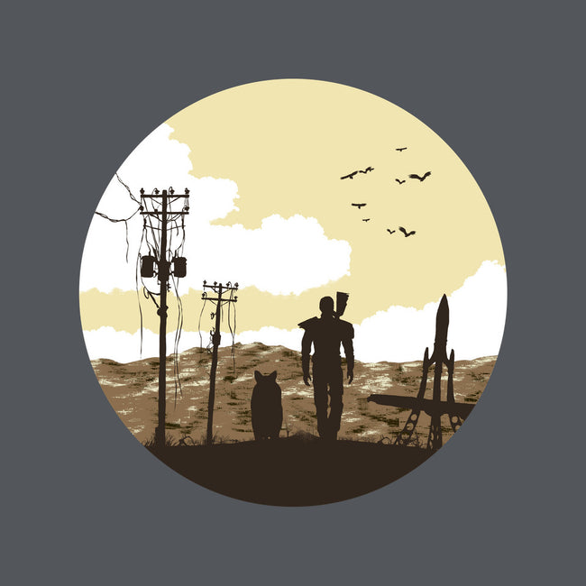 Nuclear Walk-mens heavyweight tee-Astoumix