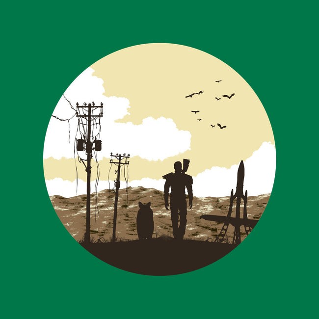 Nuclear Walk-none removable cover w insert throw pillow-Astoumix