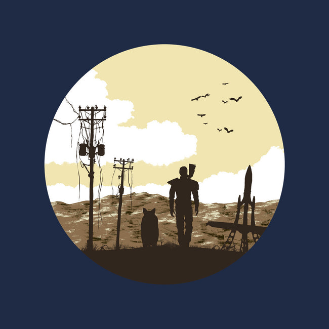 Nuclear Walk-none removable cover w insert throw pillow-Astoumix