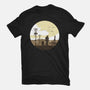 Nuclear Walk-womens fitted tee-Astoumix