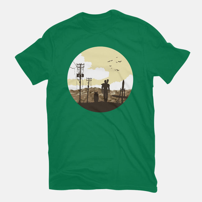 Nuclear Walk-mens heavyweight tee-Astoumix