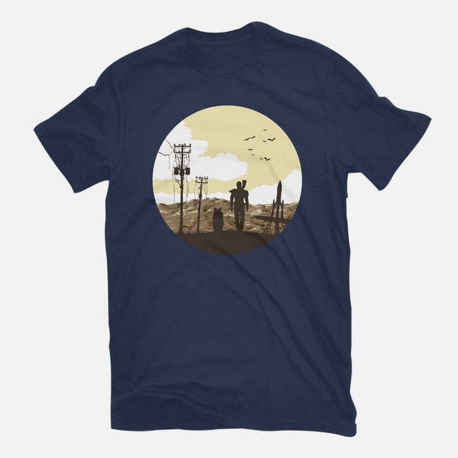 Nuclear Walk-mens heavyweight tee-Astoumix