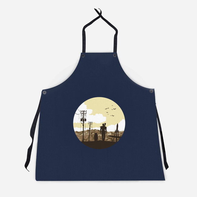 Nuclear Walk-unisex kitchen apron-Astoumix