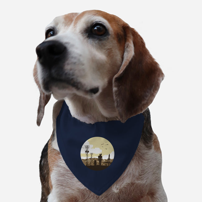 Nuclear Walk-dog adjustable pet collar-Astoumix