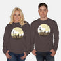 Nuclear Walk-unisex crew neck sweatshirt-Astoumix