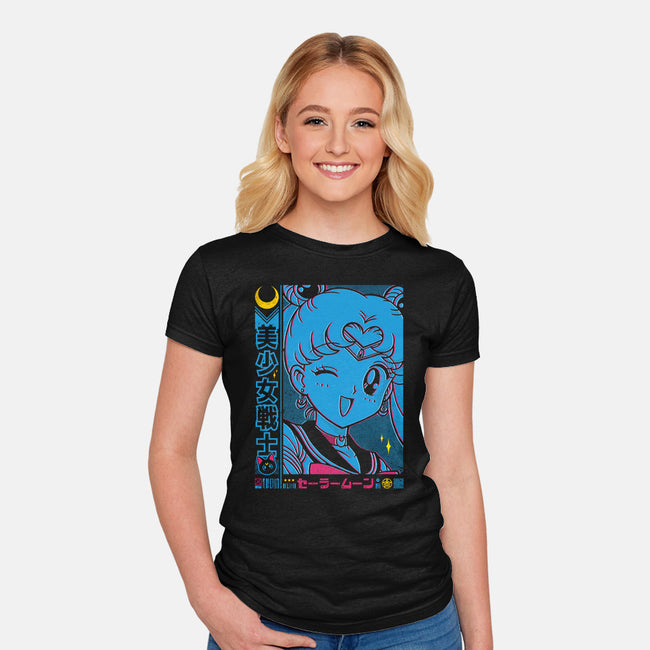 Pretty Soldier-womens fitted tee-StudioM6