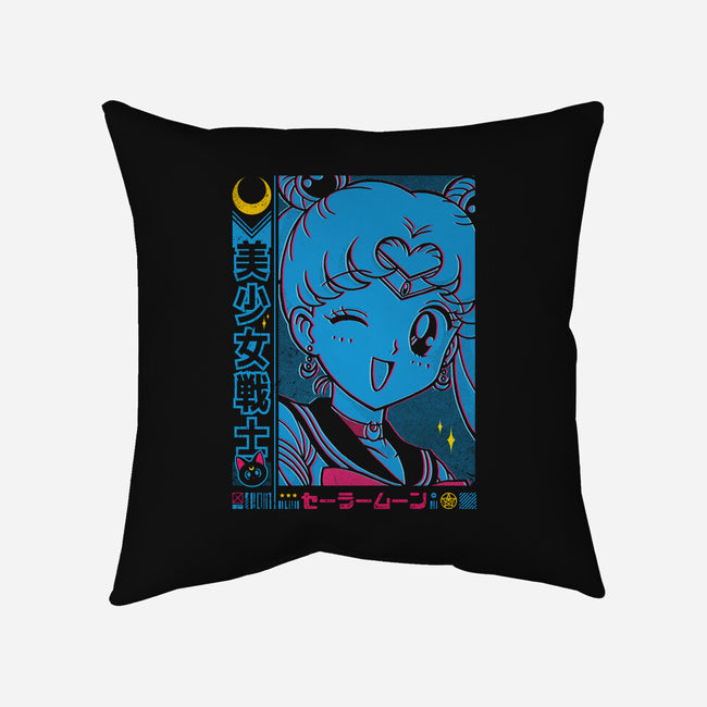 Pretty Soldier-none removable cover w insert throw pillow-StudioM6