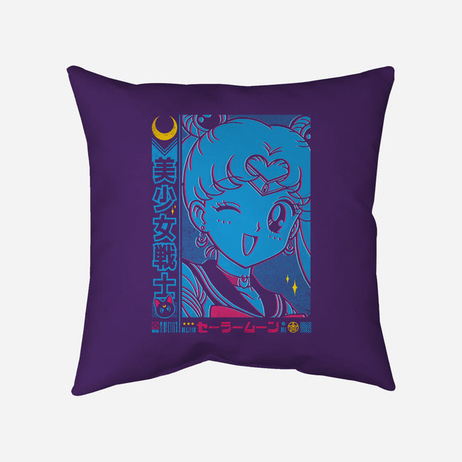 Pretty Soldier-none removable cover throw pillow-StudioM6