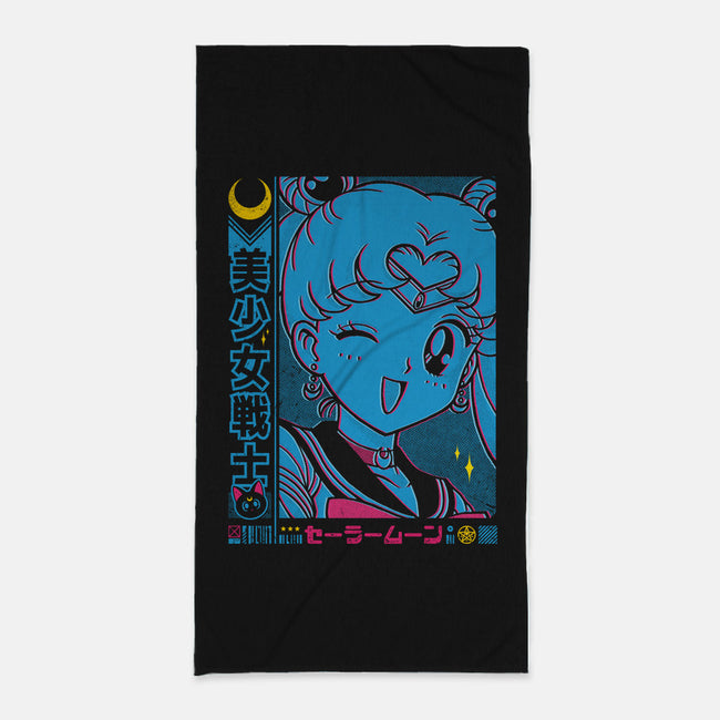 Pretty Soldier-none beach towel-StudioM6