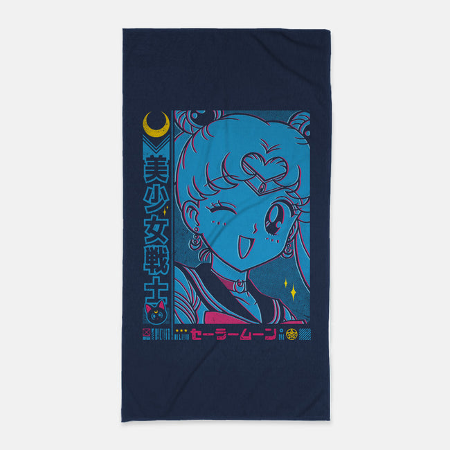 Pretty Soldier-none beach towel-StudioM6