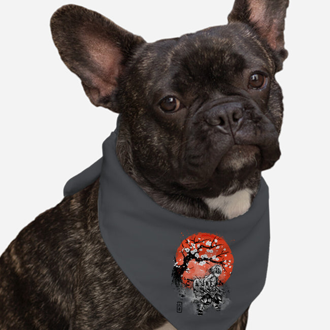Thunder Ink-dog bandana pet collar-IKILO