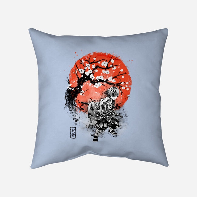 Thunder Ink-none removable cover throw pillow-IKILO