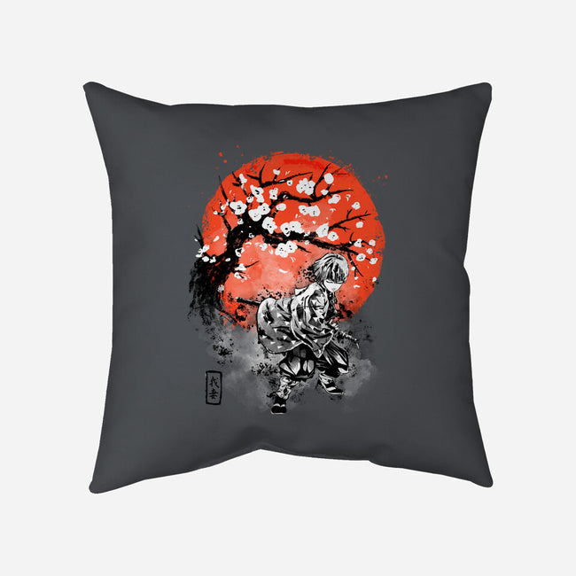 Thunder Ink-none removable cover throw pillow-IKILO