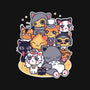 Miyazaki Cats-baby basic onesie-Domii