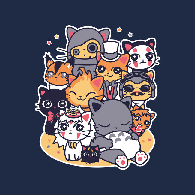 Miyazaki Cats-youth pullover sweatshirt-Domii