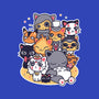 Miyazaki Cats-unisex zip-up sweatshirt-Domii