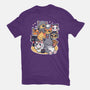 Miyazaki Cats-womens basic tee-Domii