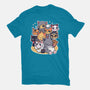 Miyazaki Cats-womens basic tee-Domii
