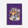 Miyazaki Cats-none dot grid notebook-Domii