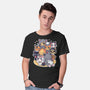 Miyazaki Cats-mens basic tee-Domii