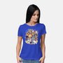 Miyazaki Cats-womens basic tee-Domii