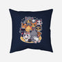 Miyazaki Cats-none removable cover w insert throw pillow-Domii