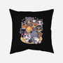 Miyazaki Cats-none removable cover throw pillow-Domii