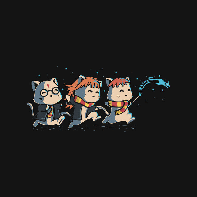Magical Cats-womens off shoulder sweatshirt-tobefonseca