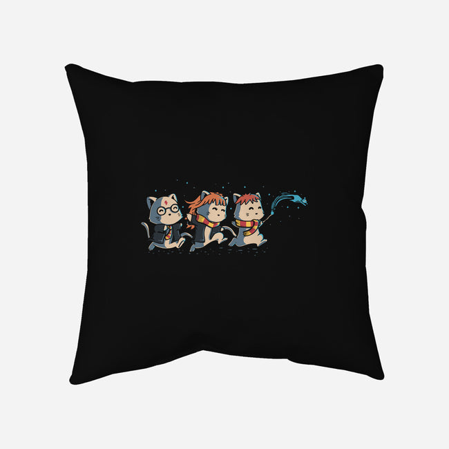 Magical Cats-none removable cover w insert throw pillow-tobefonseca