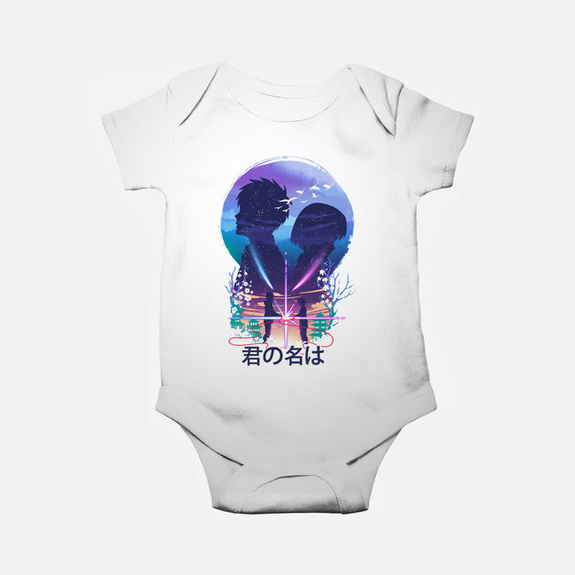 Our Soul Still Connected-baby basic onesie-dandingeroz